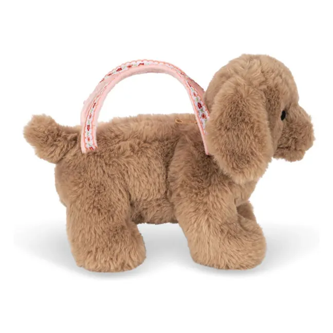 Bolso de felpa para perro | Marrón