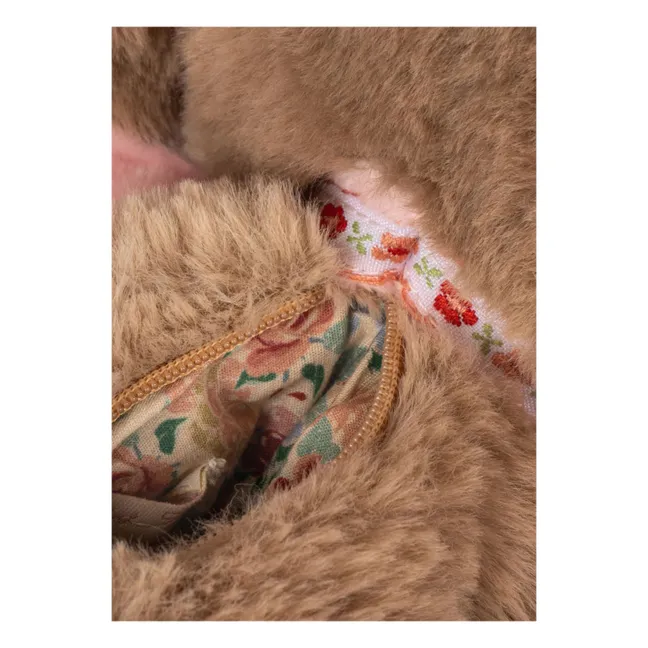 Bolso de felpa para perro | Marrón