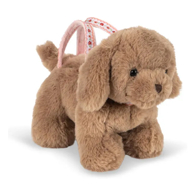 Bolso de felpa para perro | Marrón