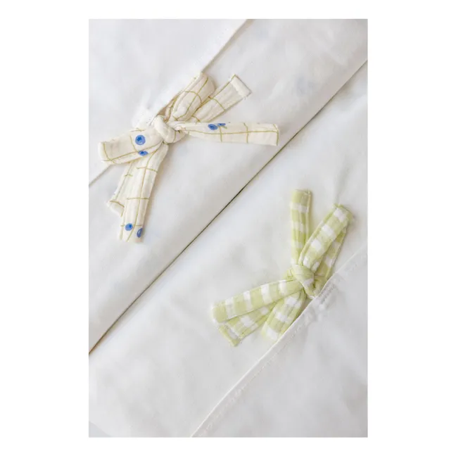 Couverture matelassée Blueberries en coton bio