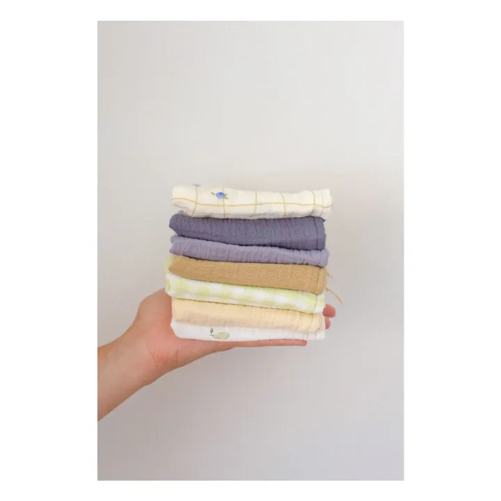 Serviettes Holiday en coton bio - Set de 7- Image produit n°4
