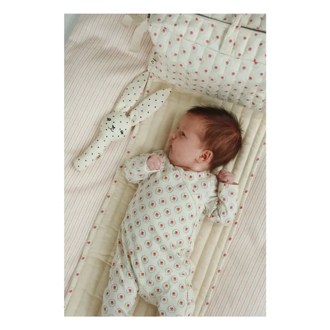 Bunny Estate Dot rattle | White