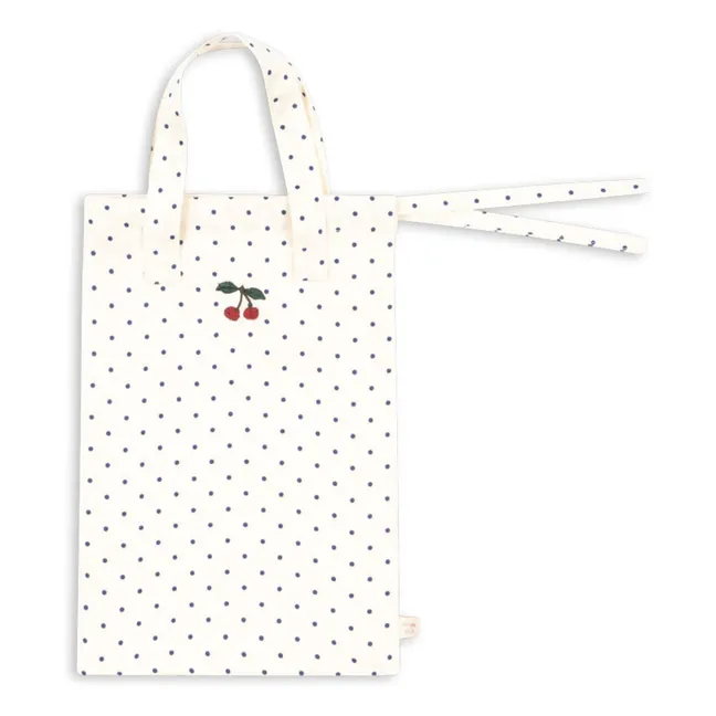 Estate Dot doll bedding set | White