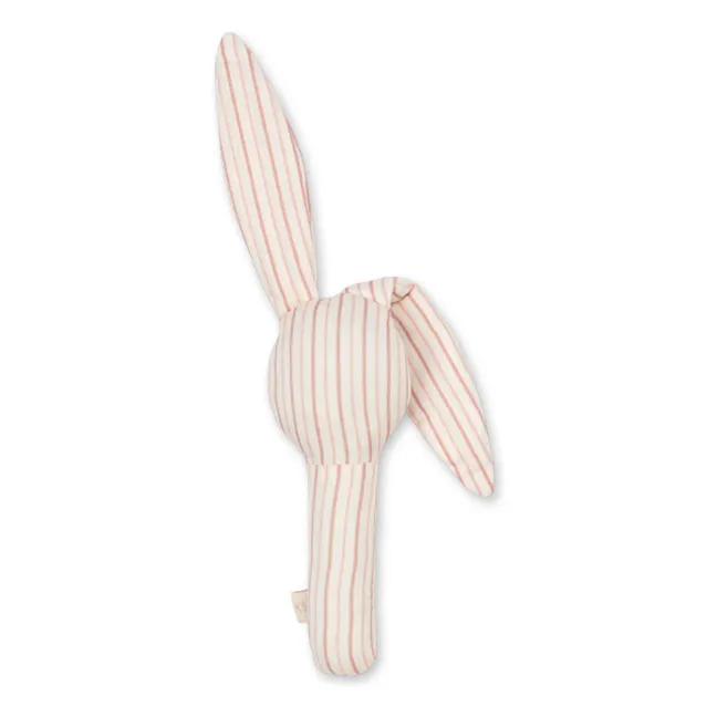 Sonajero Bunny Stripie | Rosa