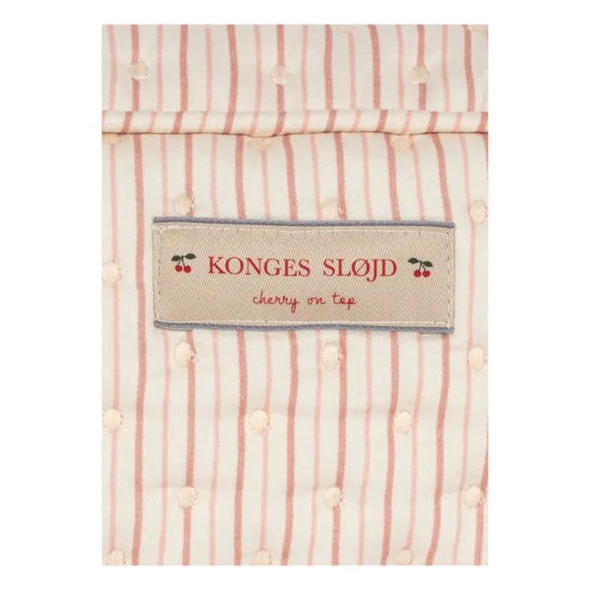 Stripie toiletry bag | Pink