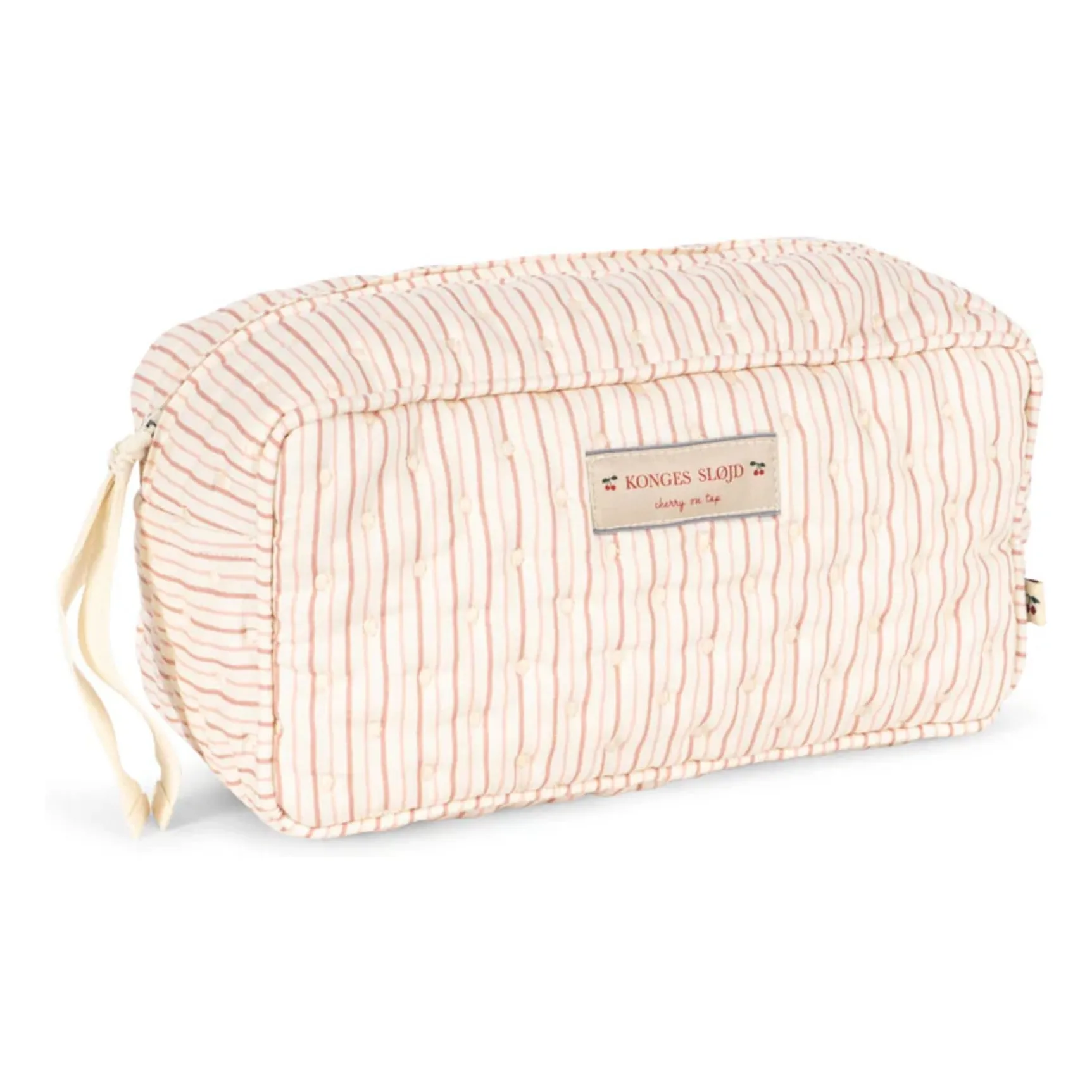 Konges Sløjd Pink Stripie Toiletry Bag