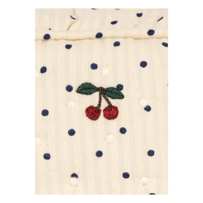 Estate Dot toiletry bag | White