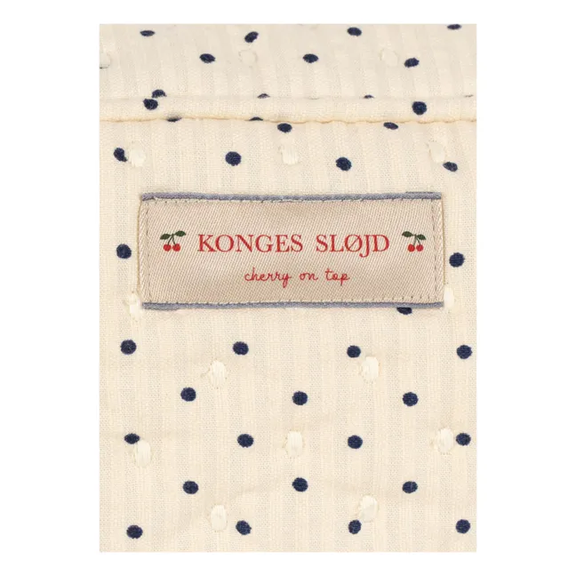 Grande trousse de toilette Estate Dot | Blanc