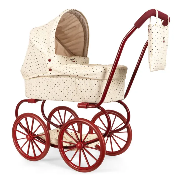 Cochecito para la muñeca Minnie Estate Dot | Blanco- Imagen del producto n°0
