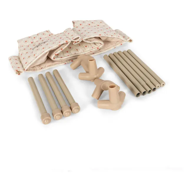 Lit parapluie pour poupée Mirage | Ecru