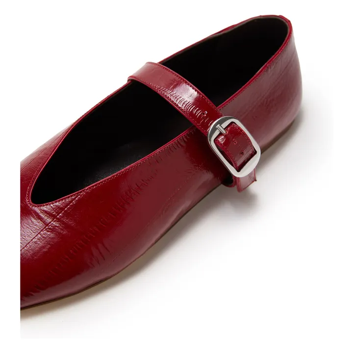 Bailarinas Stella Piel | Rojo Oscuro- Imagen del producto n°3