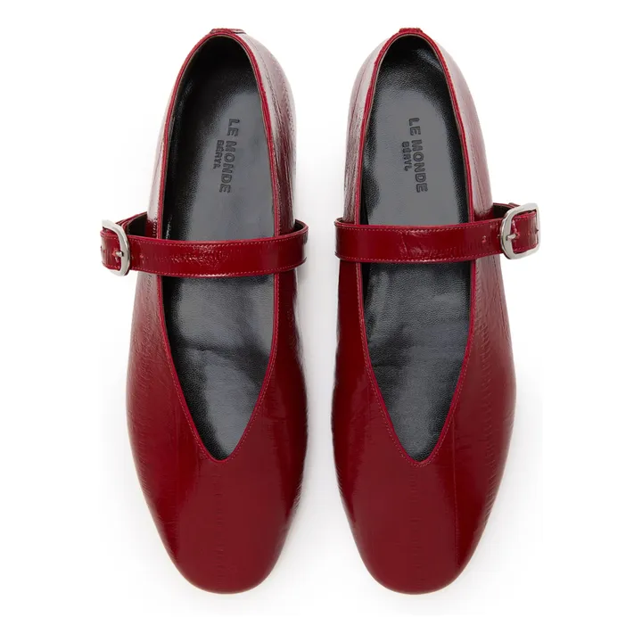 Bailarinas Stella Piel | Rojo Oscuro- Imagen del producto n°2