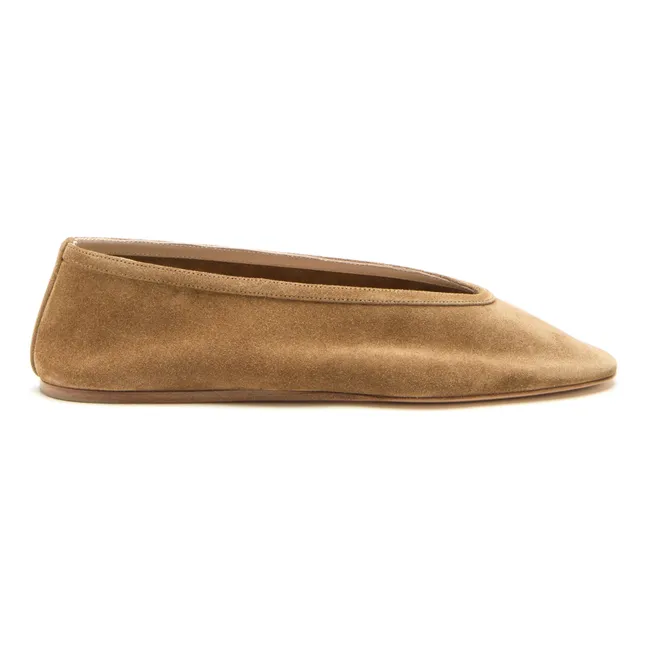 Ballerinas Luna Sweden | Taupe brown