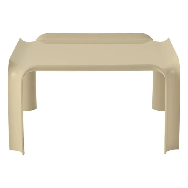 T877 coffee table, Pierre Paulin | Pale green