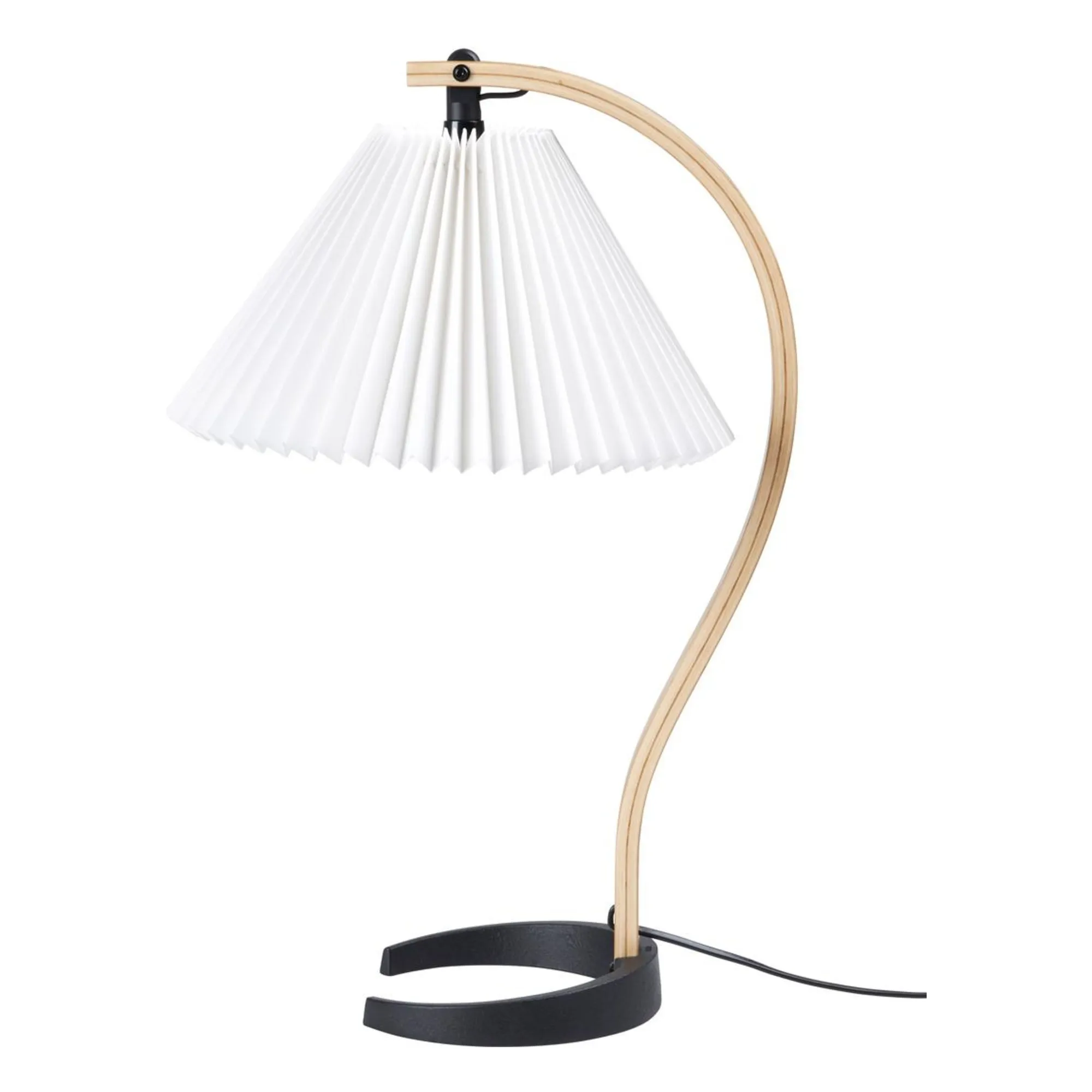 Gubi White Table Lamp Timberline, Mads Caprani
