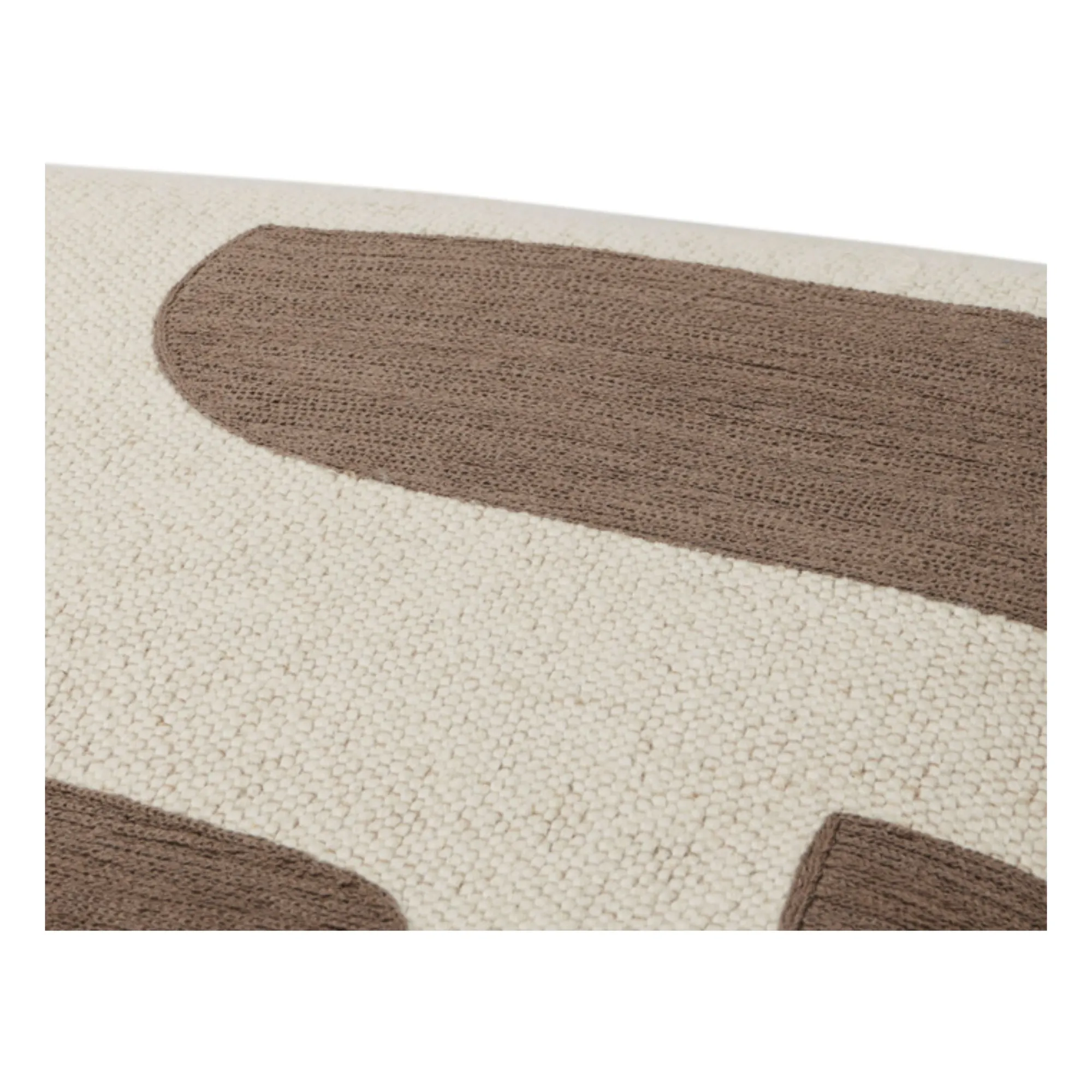 Housse de coussin Mundo | Marron glacé- Image produit n°2