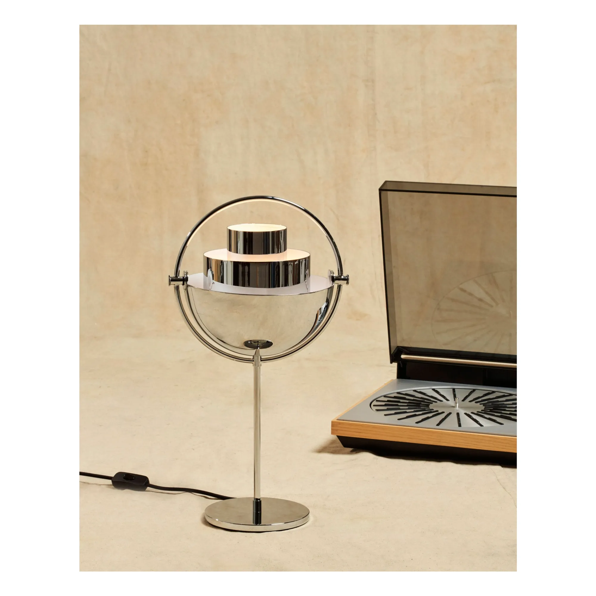 Lampe portable Multi-Lite, Louis Weisdorf | Chromé- Image produit n°1