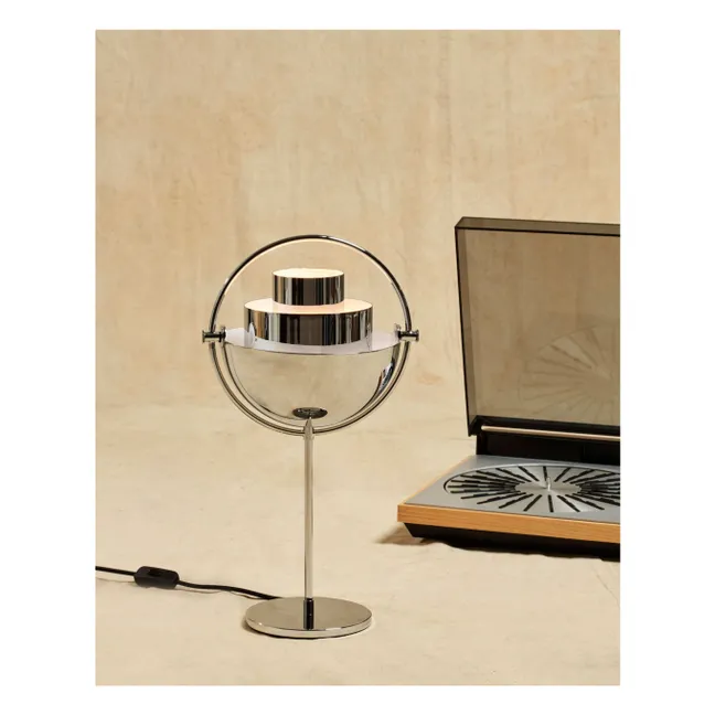 Multi-Lite portable lamp, Louis Weisdorf | Chrome