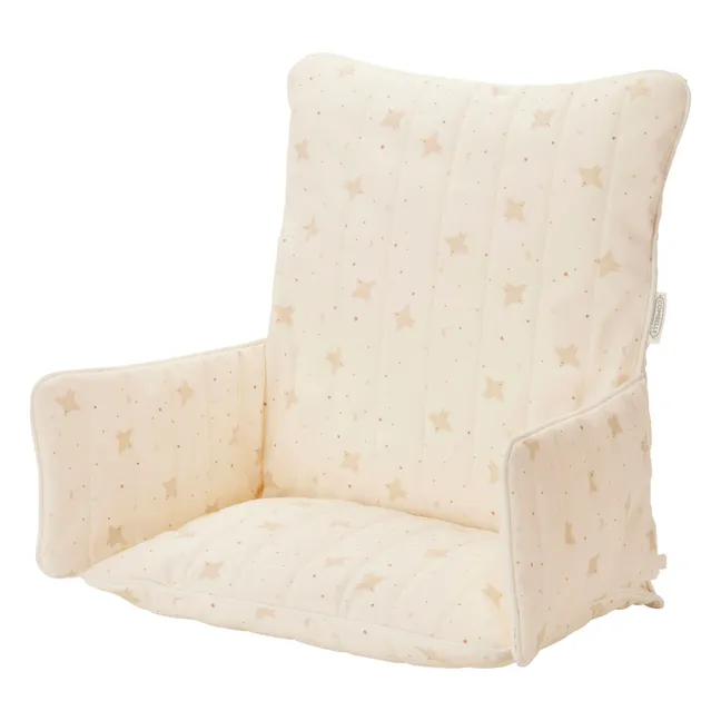 Hirondelle highchair cushion | Ecru