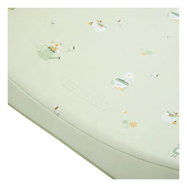 Bucolique changing mat | Sage