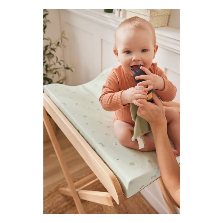 Matelas à langer Bucolique | Sauge- Image produit n°2