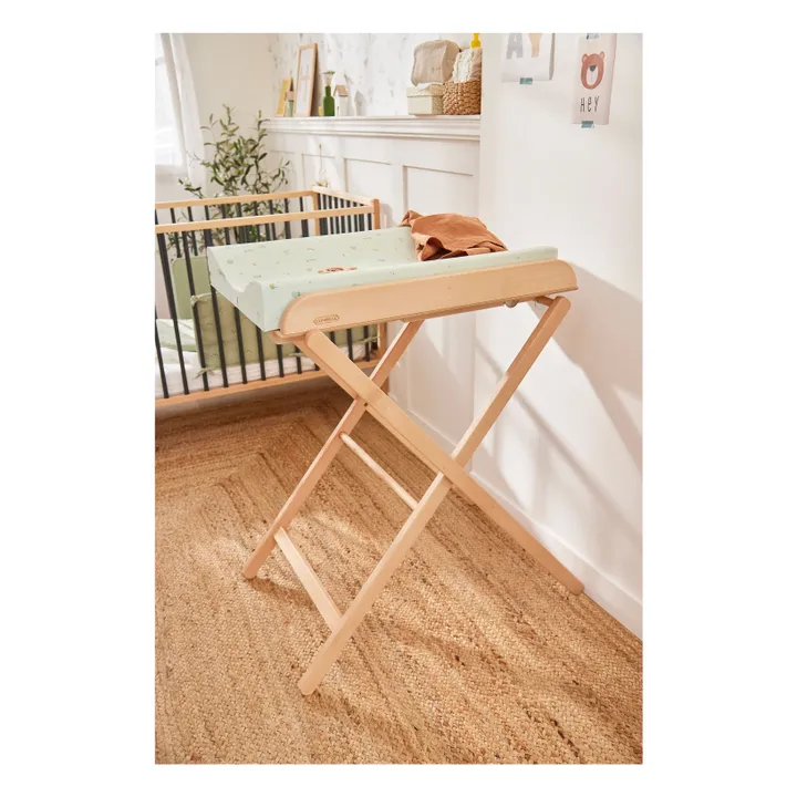 Matelas à langer Bucolique | Sauge- Image produit n°1