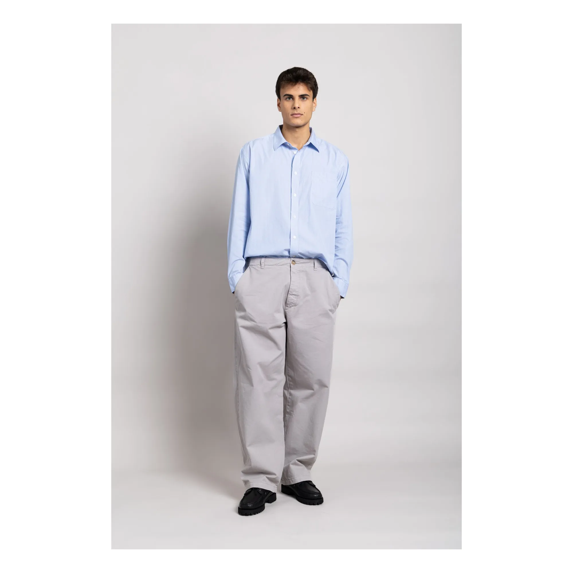 Smallable Man Pearl Grey Tosca Chino Pants