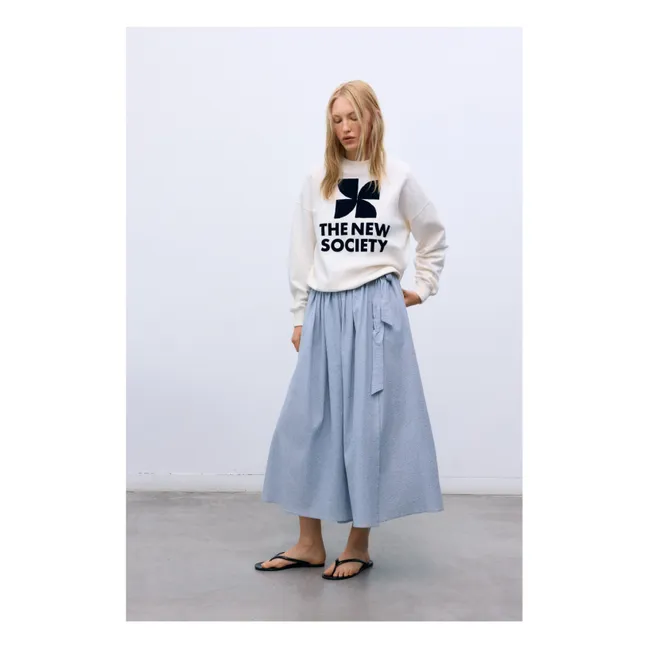 Sudadera de algodón | Blanco