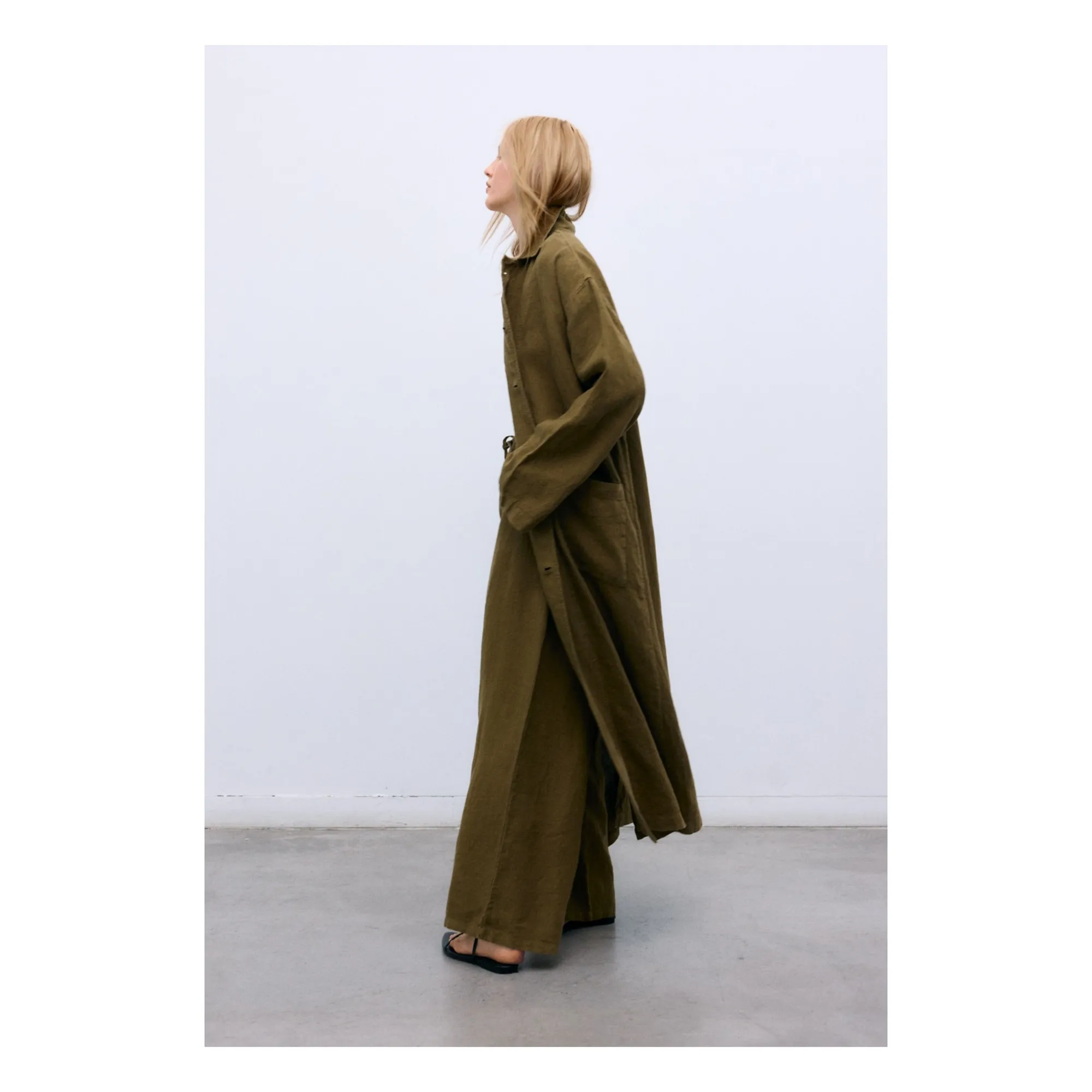 Pantalon Melissa Lin | Olive- Image produit n°4