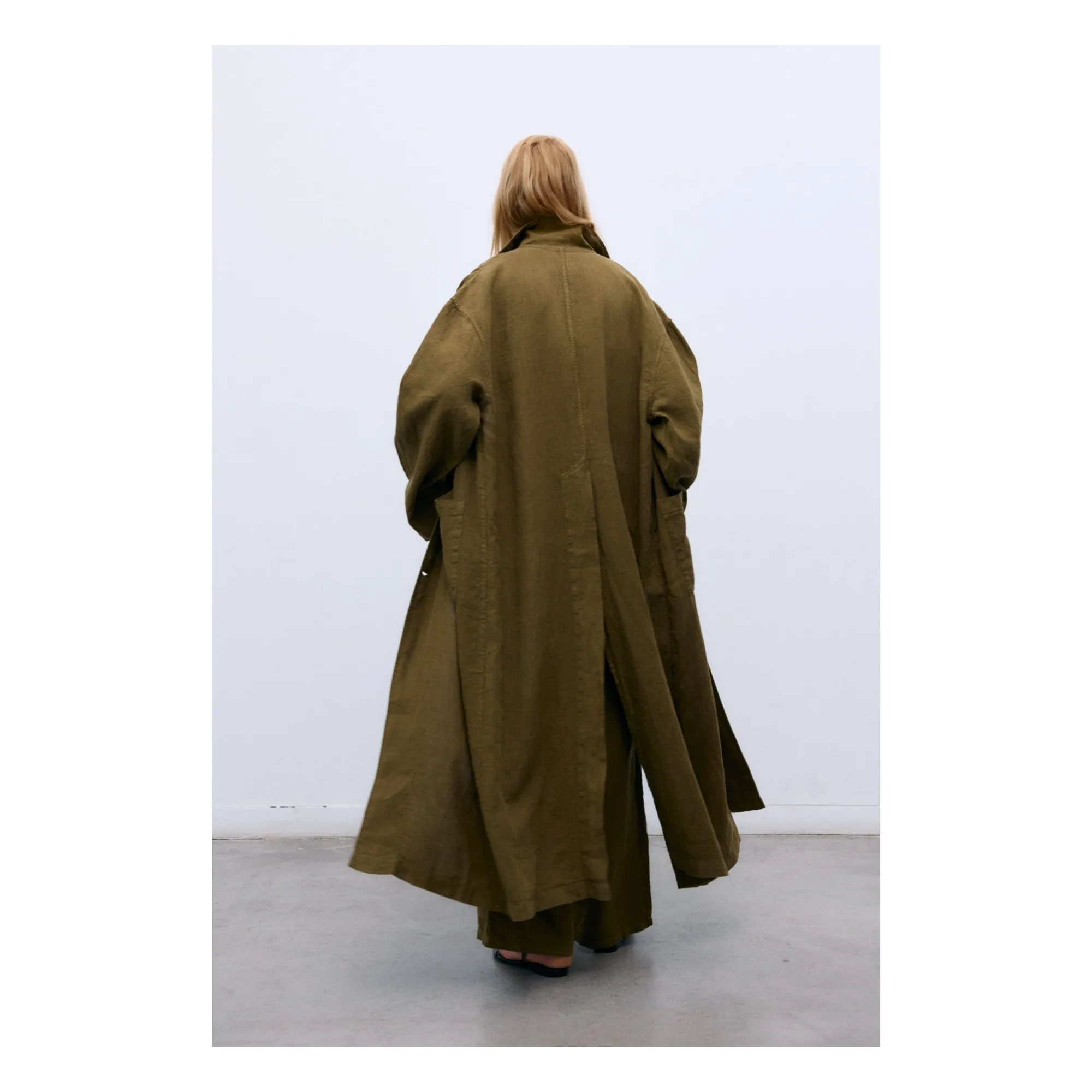 Pantalon Melissa Lin | Olive- Image produit n°5