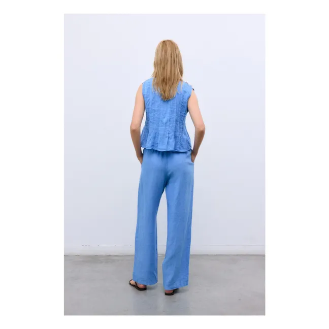 Pantalon Melissa Lin | Bleu