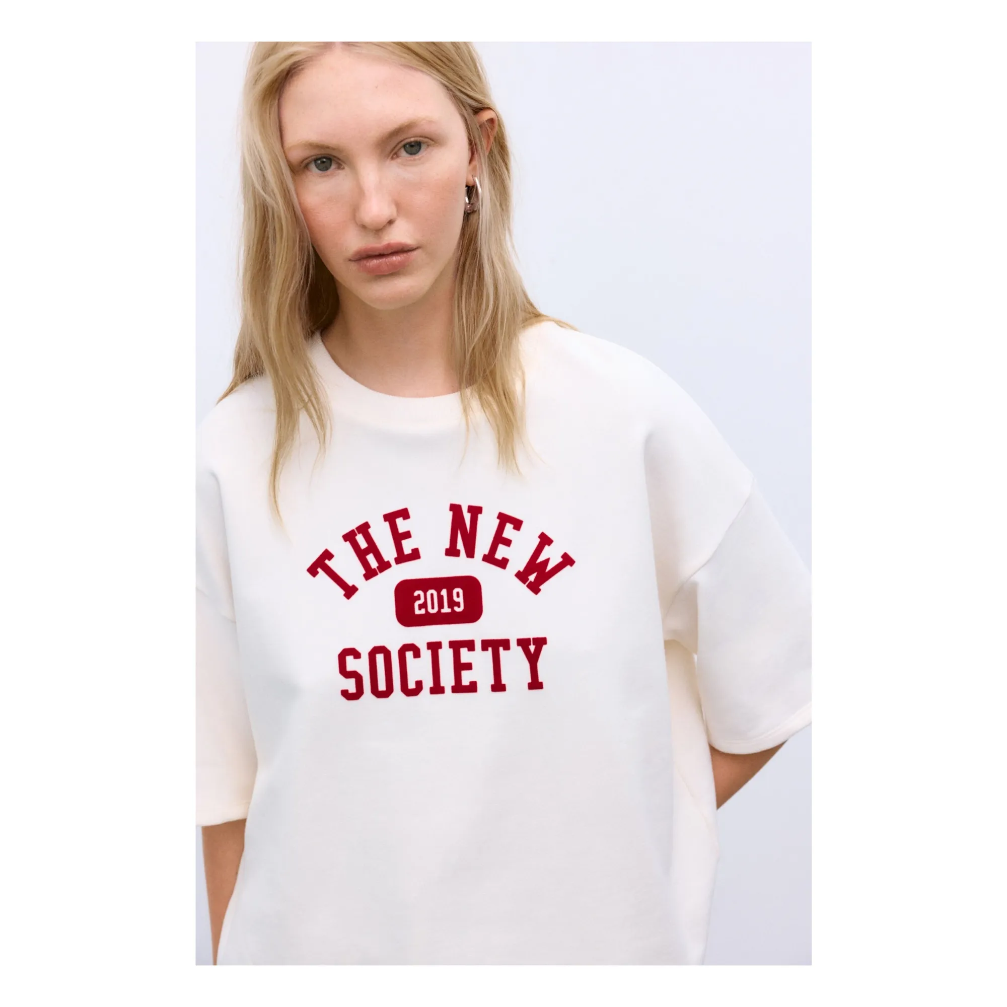 T-shirt Ivy Coton | Blanc- Image produit n°4