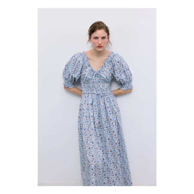 Abito in cotone Cloe | Blu