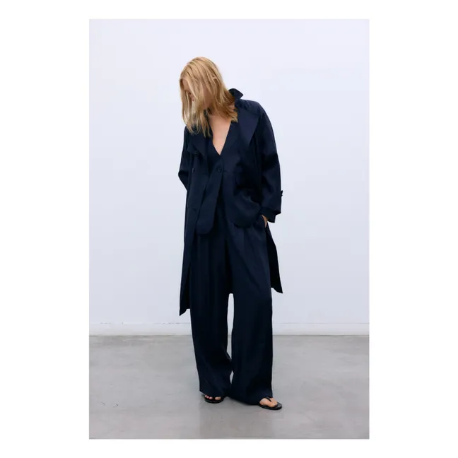 Pantalones Melissa de lino | Negro