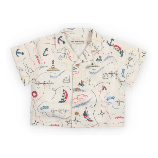Chemise Clove Bateaux Coton BCI Bébé | Ecru