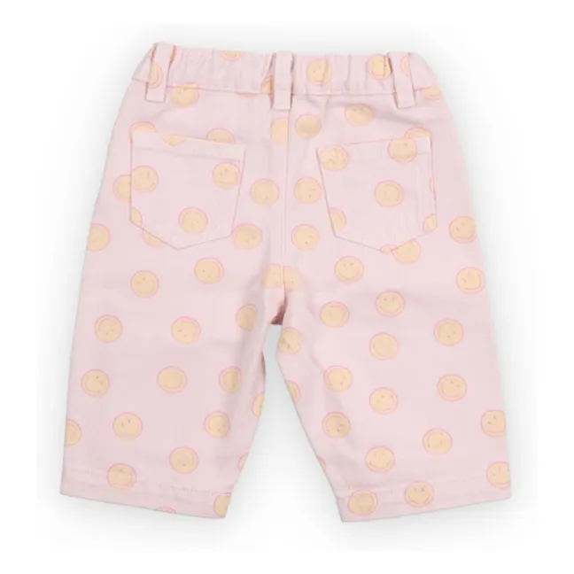 Jean Smiley Coton BCI Bébé | Rose pâle