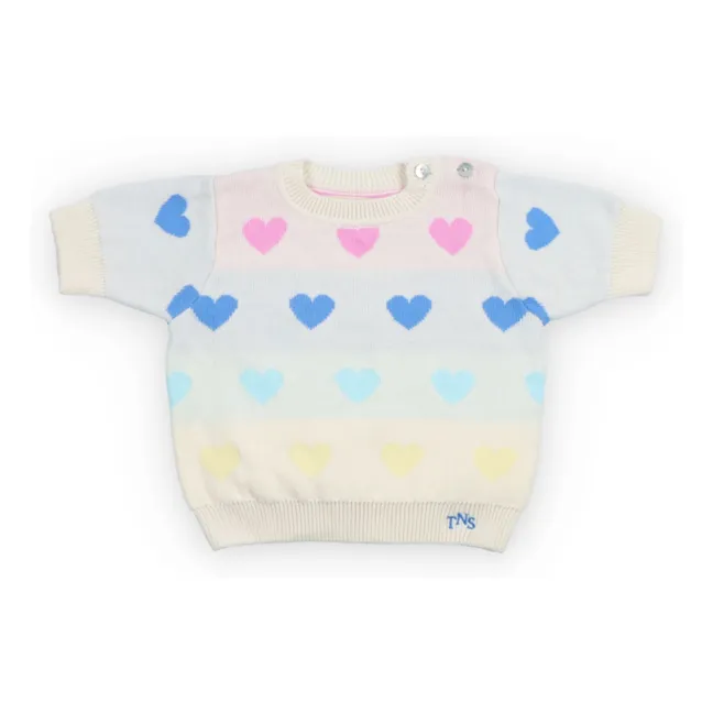 Jersey de corazones Pinpilin | Crudo
