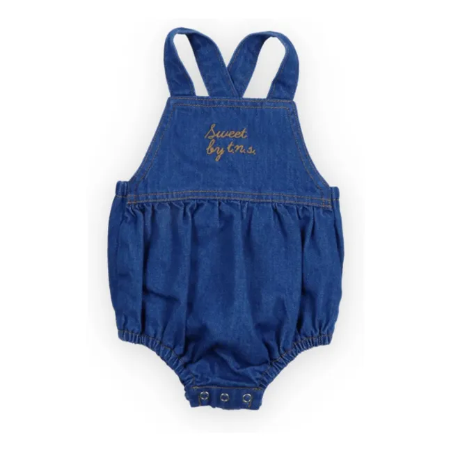Barboteuse Denim Tulip | Bleu foncé