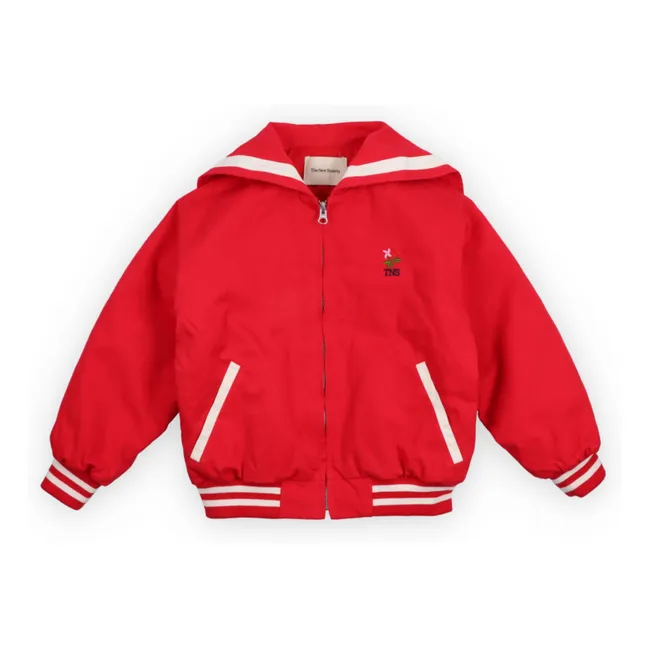 Buttercup Marine Collar Bomber | Red