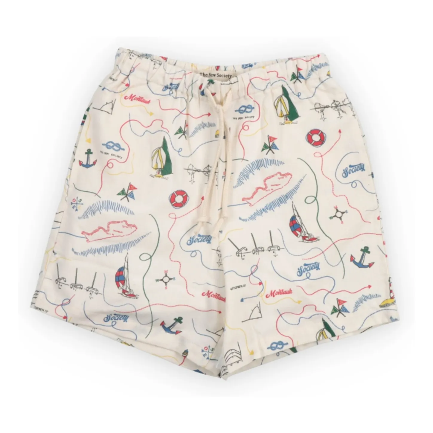 The New Society Ecru Bermuda Shorts Clove Bateaux Coton Bci