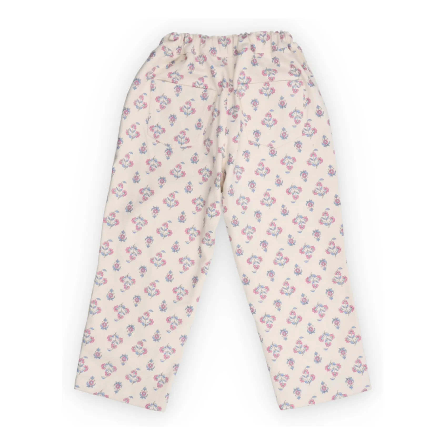 Jean Clavel Fleuri Coton BCI | Ecru- Image produit n°3
