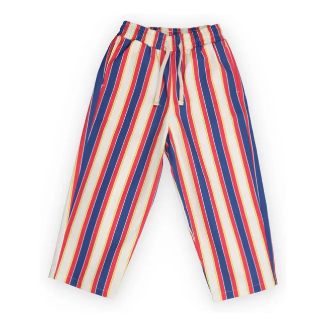 Pantalon Cordon Gorse Rayé | Rouge