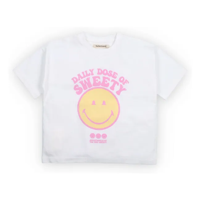 Camiseta Smiley | Blanco