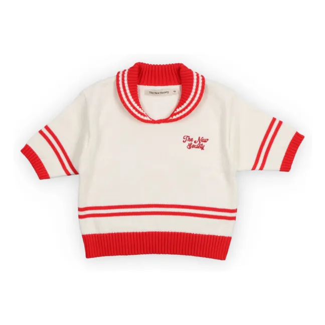 Polo Maille Begonia | Ecru