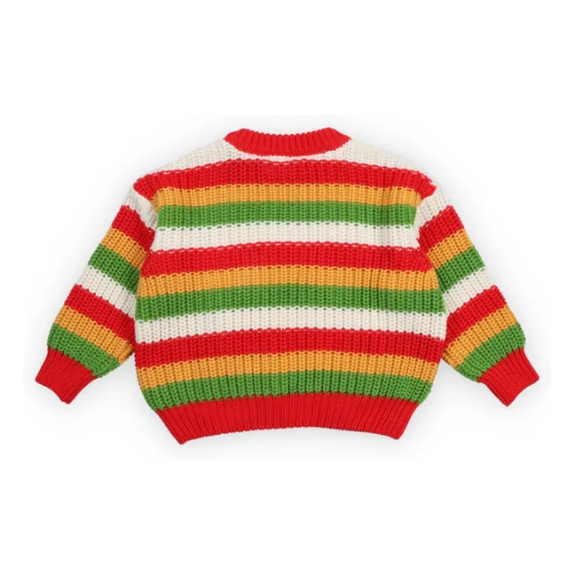 Jersey de rayas Lantana | Rojo