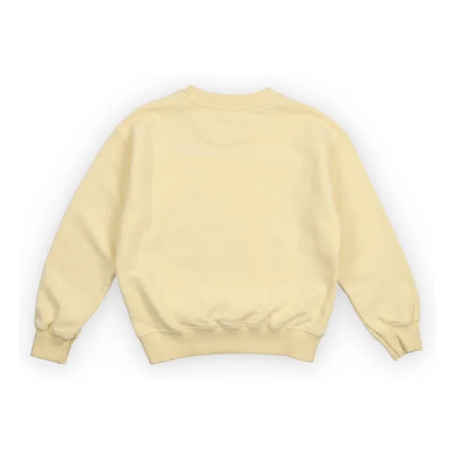 TNS Logo sweatshirt | Pale yellow
