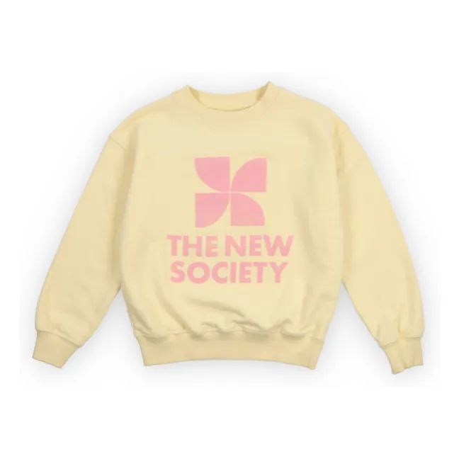 Sweat TNS Logo | Jaune pâle