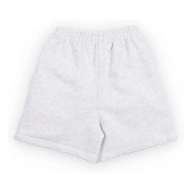 Jogger Shorts TNS Logo | Grau Meliert