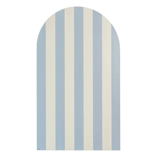Tableau magnétique Arche avec revêtement rayé | Bleu