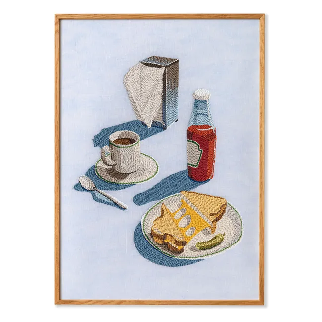 Affiche House Special, Adrienna Matzeg | Bleu